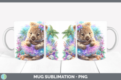 GorgeousSafari Beach Mug Wrap design.