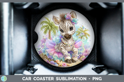 GorgeousSafari Beach Car Coaster design.