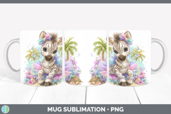 GorgeousSafari Beach Mug Wrap design.