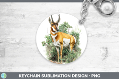 GorgeousSafari Botanicals Keychain design.