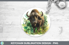 GorgeousSafari Botanicals Keychain design.