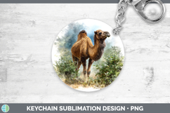 GorgeousSafari Botanicals Keychain design.