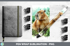 GorgeousSafari Botanicals Pen Wrap design.