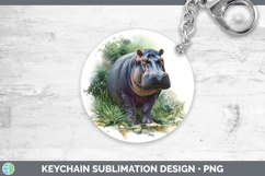 GorgeousSafari Botanicals Keychain design.