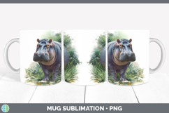 GorgeousSafari Botanicals Mug Wrap design.