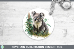 GorgeousSafari Botanicals Keychain design.