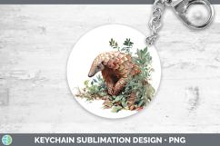 GorgeousSafari Botanicals Keychain design.