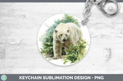 GorgeousSafari Botanicals Keychain design.