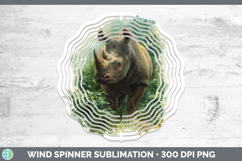 GorgeousSafari Botanicals Wind Spinner design.