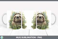 GorgeousSafari Botanicals Mug Wrap design.