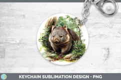 GorgeousSafari Botanicals Keychain design.