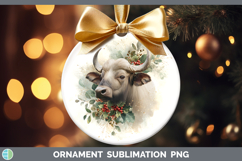 GorgeousSafari Christmas Botanicals Ornament design.