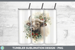 GorgeousSafari Christmas Botanicals Tumbler design.