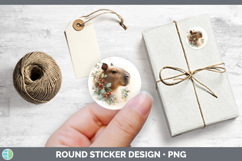 GorgeousSafari Christmas Botanicals Stickers design.