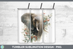 GorgeousSafari Christmas Botanicals Tumbler design.