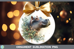 GorgeousSafari Christmas Botanicals Ornament design.