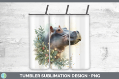 GorgeousSafari Christmas Botanicals Tumbler design.