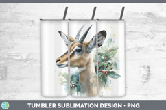 GorgeousSafari Christmas Botanicals Tumbler design.