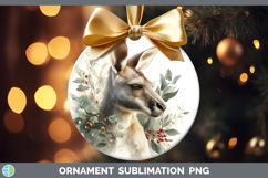 GorgeousSafari Christmas Botanicals Ornament design.