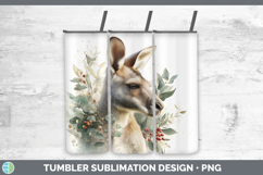GorgeousSafari Christmas Botanicals Tumbler design.