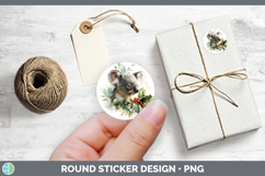 GorgeousSafari Christmas Botanicals Stickers design.