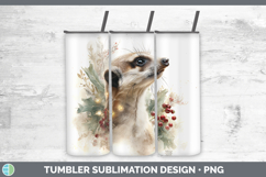 GorgeousSafari Christmas Botanicals Tumbler design.