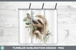 GorgeousSafari Christmas Botanicals Tumbler design.