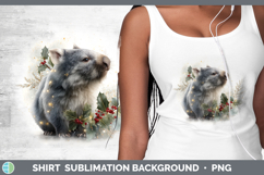 GorgeousSafari Christmas Botanicals Shirt design.