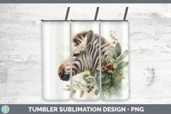 GorgeousSafari Christmas Botanicals Tumbler design.