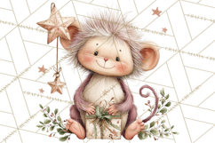 Safari Christmas Clipart, Jungle Animal PNG Tropical Clipart Product Image 3