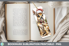 GorgeousSafari Christmas Santa Bookmark design.