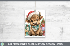 GorgeousSafari Christmas Santa Air Freshener design.