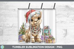 GorgeousSafari Christmas Santa Tumbler design.