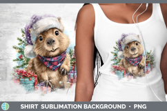 GorgeousSafari Christmas Santa Shirt design.