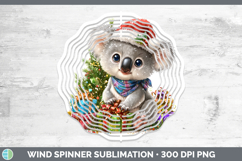 GorgeousSafari Christmas Santa Wind Spinner design.
