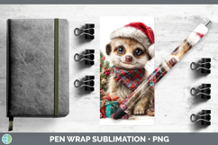 GorgeousSafari Christmas Santa Pen Wrap design.