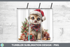 GorgeousSafari Christmas Santa Tumbler design.