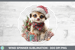 GorgeousSafari Christmas Santa Wind Spinner design.