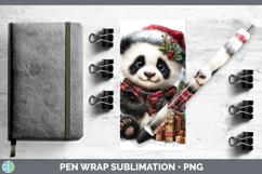 GorgeousSafari Christmas Santa Pen Wrap design.