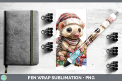 GorgeousSafari Christmas Santa Pen Wrap design.