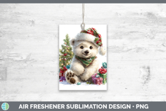 GorgeousSafari Christmas Santa Air Freshener design.
