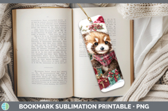 GorgeousSafari Christmas Santa Bookmark design.