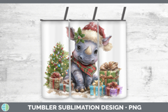 GorgeousSafari Christmas Santa Tumbler design.