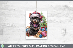 GorgeousSafari Christmas Santa Air Freshener design.