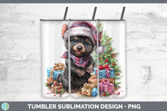 GorgeousSafari Christmas Santa Tumbler design.