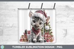 GorgeousSafari Christmas Santa Tumbler design.