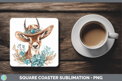 GorgeousSafari Country Western Square Coaster design.