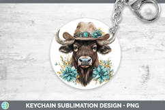 GorgeousSafari Country Western Keychain design.