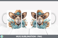 GorgeousSafari Country Western Mug Wrap design.