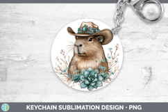 GorgeousSafari Country Western Keychain design.